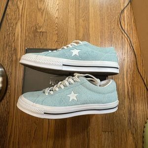 Baby blue One Star Converse